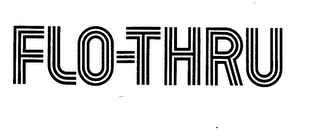 FLO-THRU logo