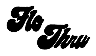 FLO THRU logo