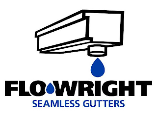 FLO WRIGHT SEAMLESS GUTTERS logo