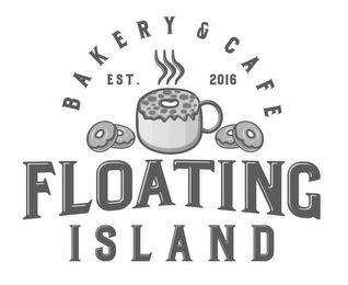 FLOATING ISLAND BAKERY & CAFE EST. 2016 logo