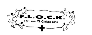 F.L.O.C.K FOR LOVE OF CHRIST'S KIDS logo