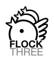 FLOCK THREE logo