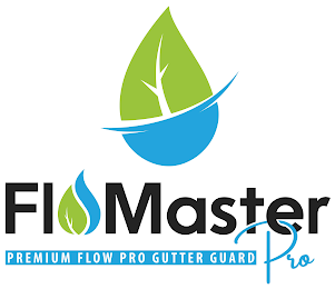 FLOMASTER PRO PREMIUM FLOW PRO GUTTER GUARD logo