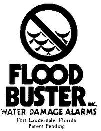 FLOOD BUSTER WATER DAMAGE ALARMS logo