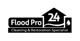 FLOOD PRO 24 CLEANING & RESTORATION SPECIALIST logo