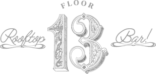 FLOOR 13 ROOFTOP BAR! logo