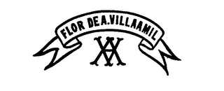 FLOR DE A. VILLAAMIL logo