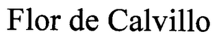 FLOR DE CALVILLO logo