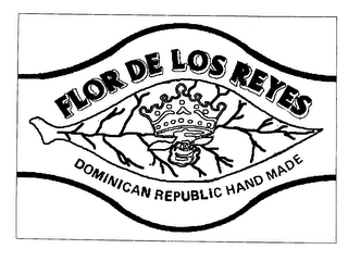 FLOR DE LOS REYES DOMINICAN REPUBLIC HAND MADE logo