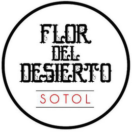 FLOR DEL DESIERTO SOTOL logo