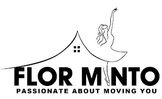 FLOR MINTO PASSIONATE ABOUT MOVING YOU logo