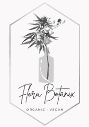 FLORA BOTANIX ORGANIC · VEGAN logo