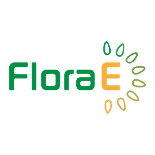 FLORA E logo