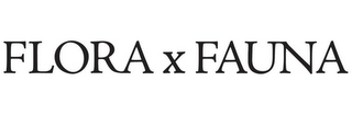 FLORA X FAUNA logo
