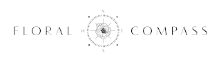 FLORAL COMPASS NSEW logo