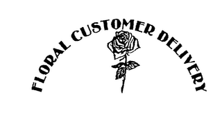 FLORAL CUSTOMER DELIVERY logo