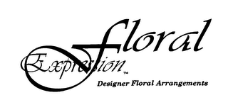 FLORAL EXPRESSION DESIGNER FLORAL ARRANGEMENTS logo