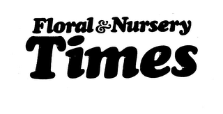 FLORAL & NURSERY TIMES logo