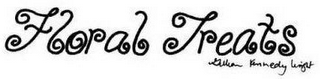 FLORAL TREATS GILLIAN KENNEDY WRIGHT logo