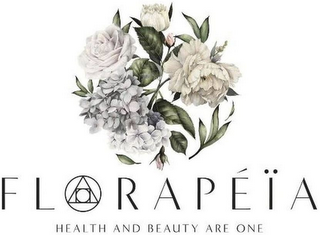 FLORAPÉÏA HEALTH AND BEAUTY ARE ONE logo