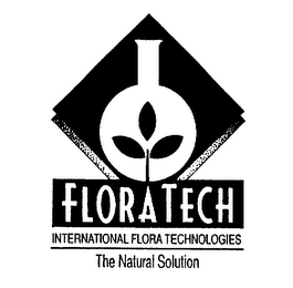 FLORATECH INTERNATIONAL FLORA TECHNOLOGIES THE NATURAL SOLUTION logo