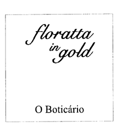 FLORATTA IN GOLD O BOTICÁRIO logo