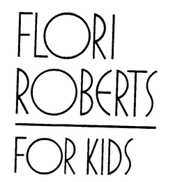 FLORI ROBERTS FOR KIDS logo