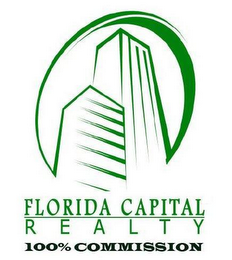 FLORIDA CAPITAL R E A L T Y 100% COMMISSION logo