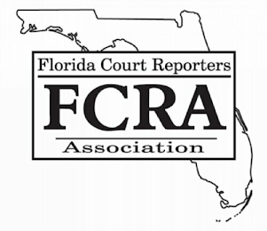 FLORIDA COURT REPORTERS ASSOCIATION FCRA logo