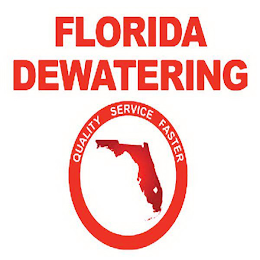 FLORIDA DEWATERING QUALITY SERVICE FASTER logo