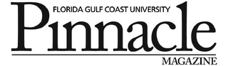 FLORIDA GULF COAST UNIVERSITY PINNACLE MAGAZINE logo