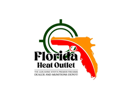 FLORIDA HEAT OUTLET  THE GUN-SHINE STATE'S PREMIER FIREARMS DEALER AND MUNITIONS DEPOT! logo