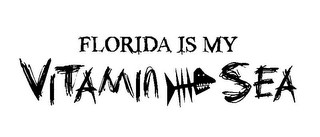 FLORIDA IS MY VITAMIN SEA logo