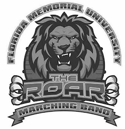FLORIDA MEMORIAL UNIVERSITY THE ROAR MARCHING BAND logo