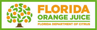 FLORIDA ORANGE JUICE FLORIDA DEPARTMENT OF CITRUS logo
