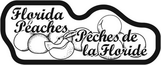 FLORIDA PEACHES PECHES DE LA FLORIDE logo