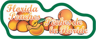 FLORIDA PEACHES PÊCHES DE LA FLORIDE logo