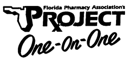 FLORIDA PHARMACY ASSOCIATION'S PROJECT ONE-ON-ONE logo