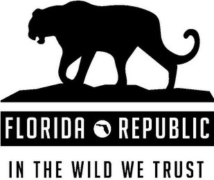 FLORIDA REPUBLIC IN THE WILD WE TRUST logo