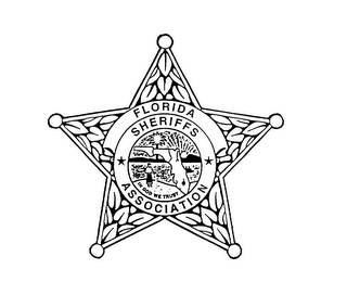 FLORIDA SHERIFFS ASSOCIATION IN GOD WE TRUST logo
