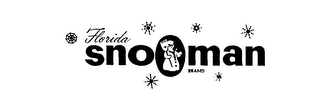 FLORIDA SNO MAN BRAND logo