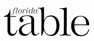 FLORIDA TABLE logo