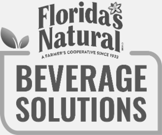 FLORIDA'S NATURAL BRAND A FARMER'S COOPERATIVE SINCE 1933 BEVERAGE SOLUTIONS logo