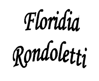FLORIDIA RONDOLETTI logo