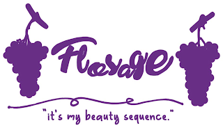 FLOSAGE "IT'S MY BEAUTY SEQUENCE." logo
