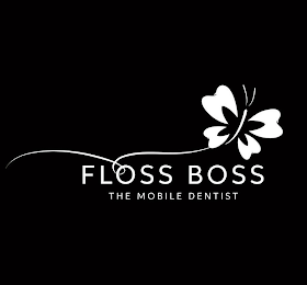 FLOSS BOSS THE MOBILE DENTIST logo