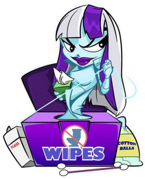 FLOSS WIPES COTTON BALLS logo