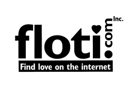 FLOTI.COM INC. FIND LOVE ON THE INTERNET logo