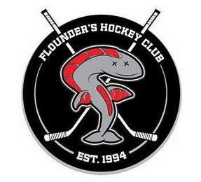 FLOUNDER'S HOCKEY CLUB EST. 1994 logo