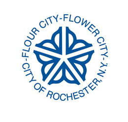 FLOUR CITY-FLOWER CITY-CITY OF ROCHESTER, N.Y. logo